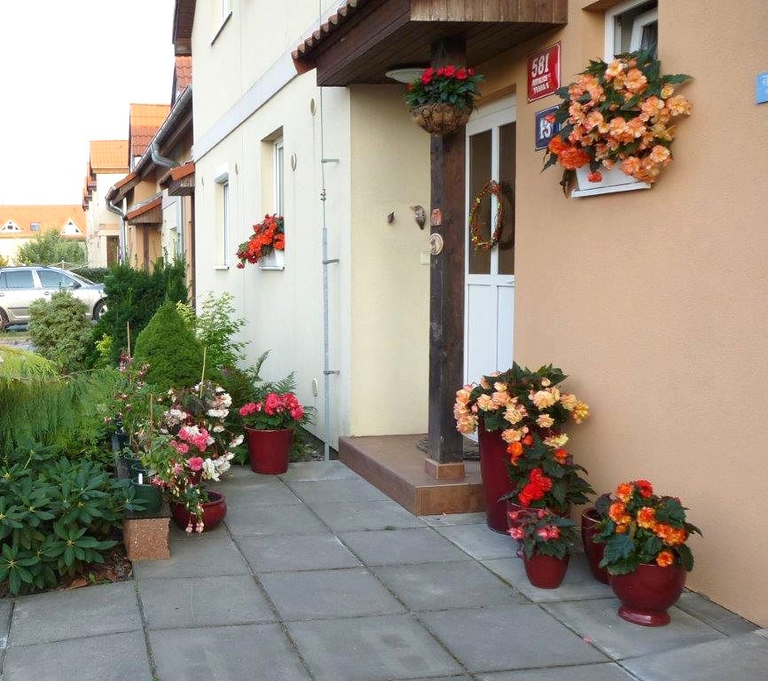 3.místo - Krásně upravený vchod paní Hany Novákové z Prahy