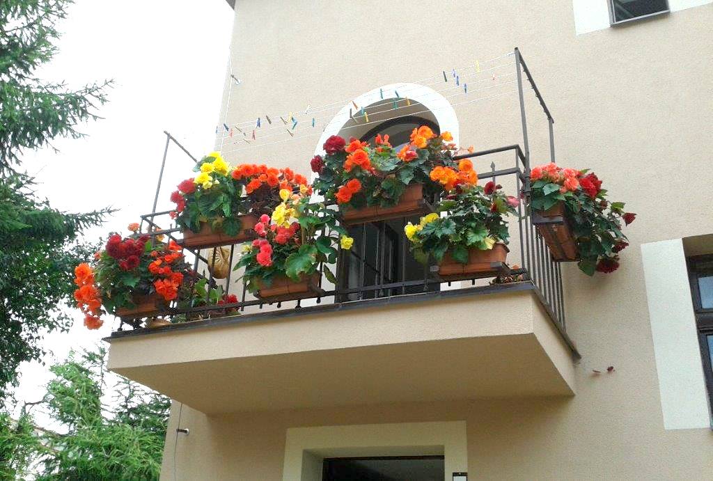 4.místo - Pěkný balkon paní Milady Doležalové z Jablonce nad Nisou